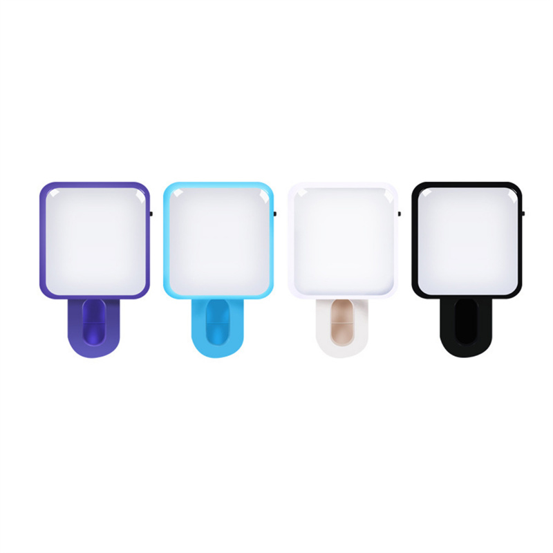 Square shape LED selife clip for phone