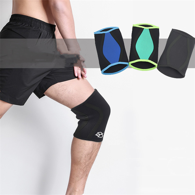 neoprene pressurized knee pads squat fitness knee protection