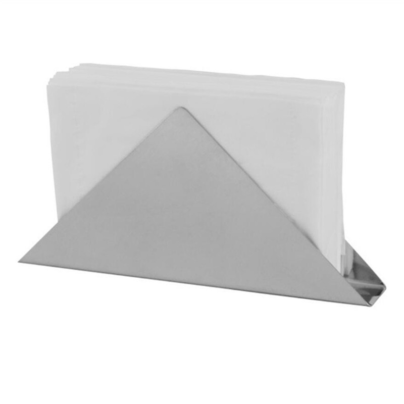 Stainless steel triangle napkin holder